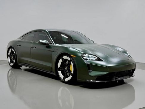 Used 2025 Porsche Taycan Turbo S w/ Premium Package AWD/4WD image 12
