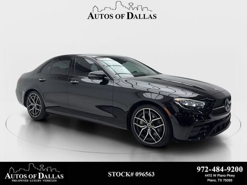 Used 2022 Mercedes-Benz E 350 Sedan w/ AMG Line Exterior image 1