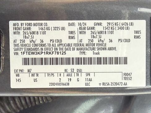 Used 2024 Ford F150 XLT w/ Mobile Office Package RWD image 14