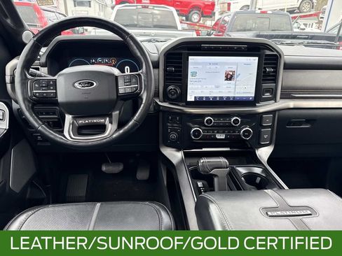 Certified 2023 Ford F150 Platinum w/ Equipment Group 701A High AWD/4WD image 13