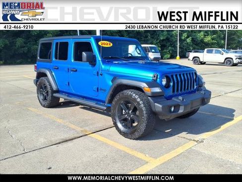 Used 2022 Jeep Wrangler Unlimited Sport AWD/4WD image 1
