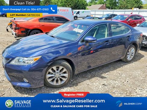 Used 2013 Lexus ES 300h w/ Premium Pkg FWD image 1