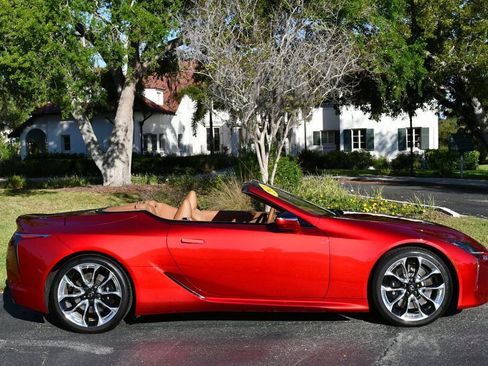 Used 2021 Lexus LC 500 Convertible w/ Touring Package image 42