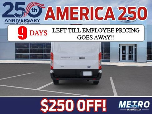 New 2026 Ford Transit 250 148 Medium Roof Extended AWD w/ Load Area Protection Package image 6