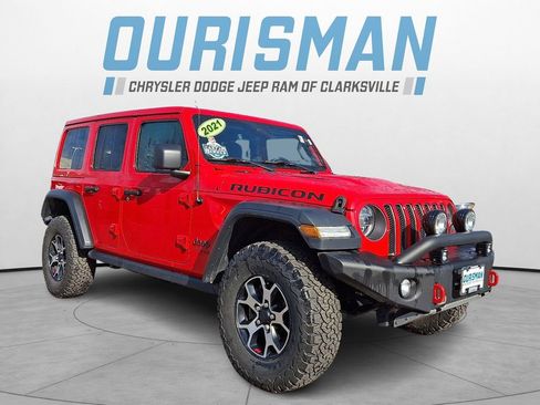 Used 2021 Jeep Wrangler Unlimited Rubicon w/ Dual Top Group image 1