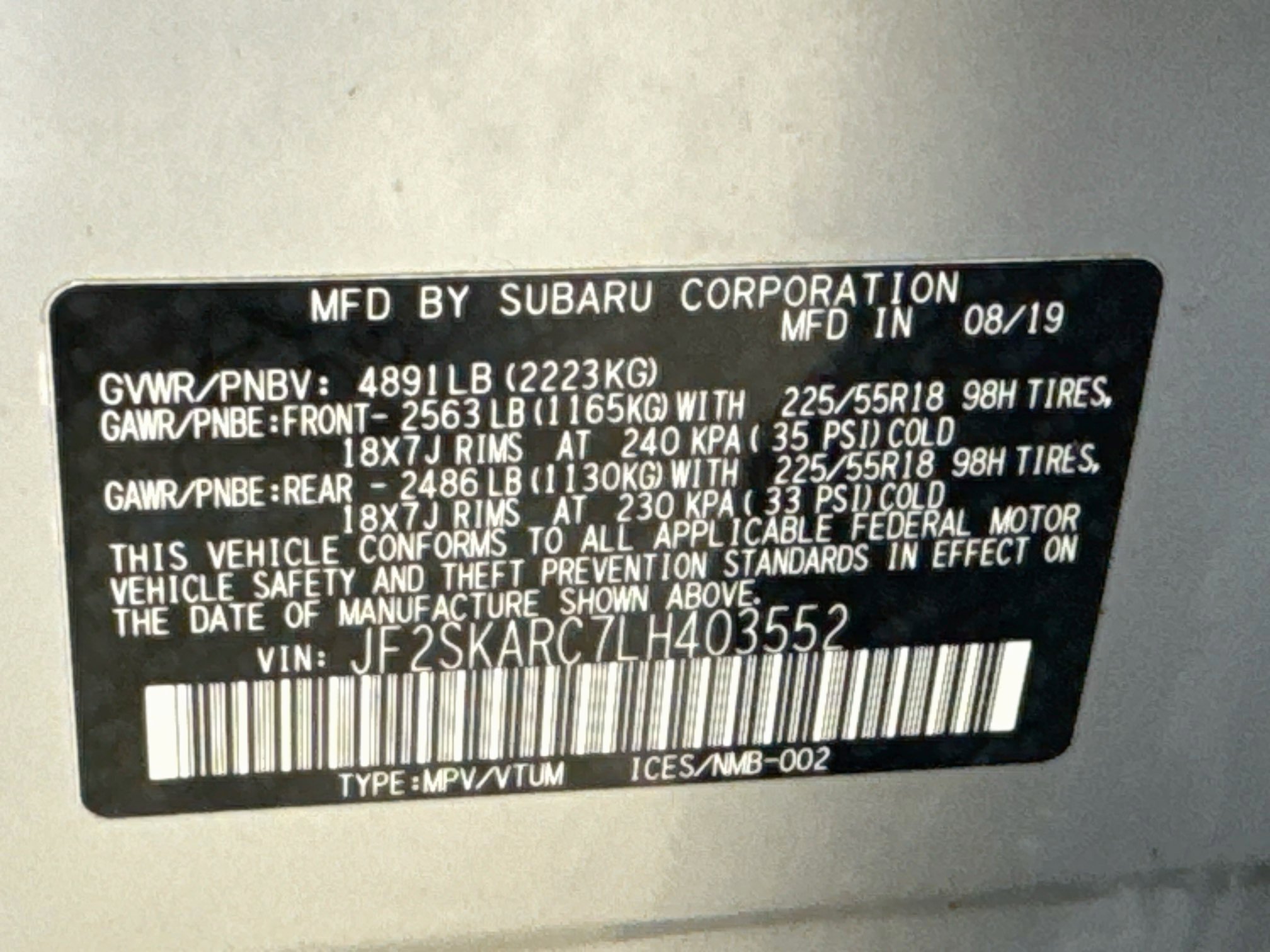 Used 2020 Subaru Forester Sport w/ Popular Package #2 AWD/4WD image 29
