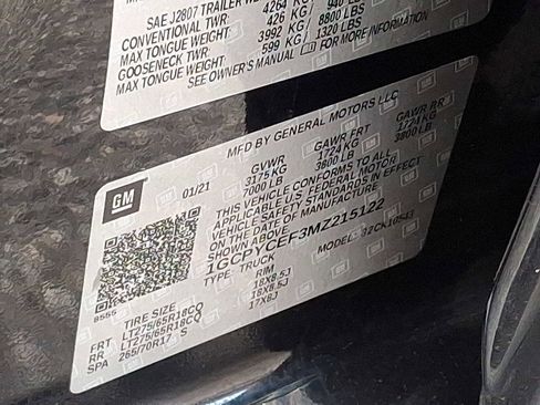 Used 2021 Chevrolet Silverado 1500 Custom Trail Boss w/ Midnight Edition image 26