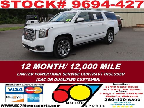 Used 2016 GMC Yukon XL Denali w/ Open Road Package AWD/4WD image 3