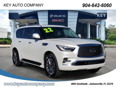 Used 2022 INFINITI QX80 Luxe w/ Cargo Package image 1
