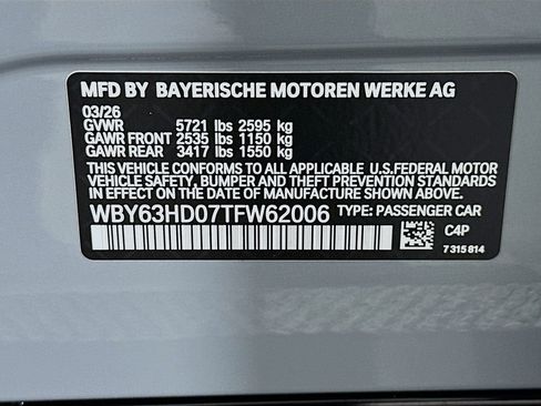 New 2026 BMW i4 eDrive40 w/ M Sport Package RWD image 24
