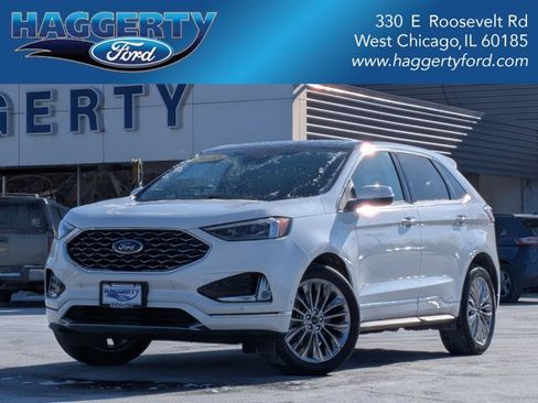 Certified 2022 Ford Edge Titanium w/ Equipment Group 301A image 1