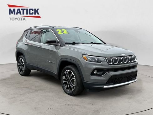 Used 2022 Jeep Compass Limited AWD/4WD image 1