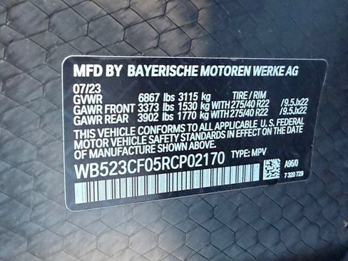 Used 2024 BMW iX xDrive50 w/ Premium Package AWD/4WD image 19