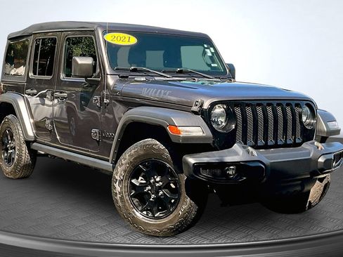 Used 2021 Jeep Wrangler Unlimited Sport AWD/4WD image 2