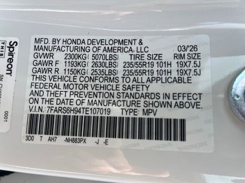 New 2026 Honda CR-V Sport Touring image 21