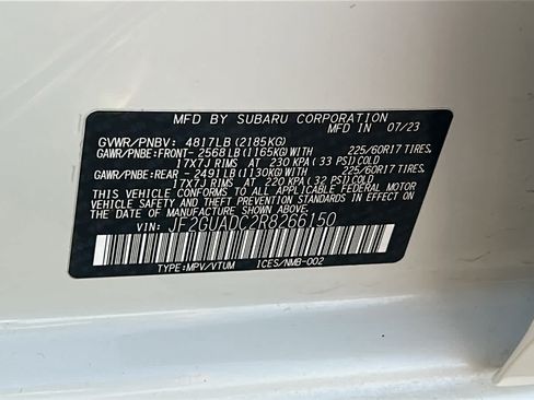 Certified 2024 Subaru Crosstrek 2.0i Premium AWD/4WD image 31