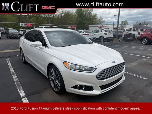 Used 2016 Ford Fusion Titanium FWD image 1