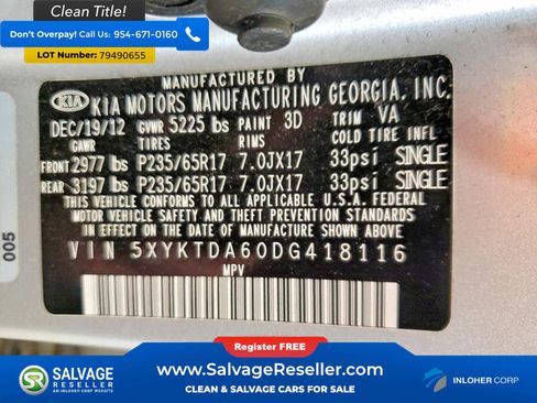 Used 2013 Kia Sorento LX w/ Convenience Pkg image 17