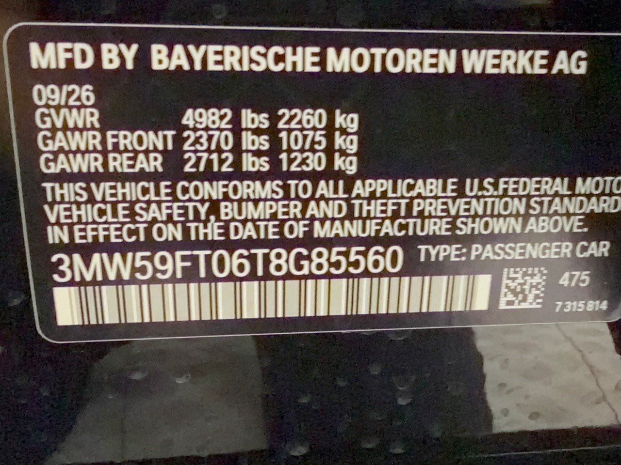 New 2026 BMW M340i w/ Premium Package RWD image 32