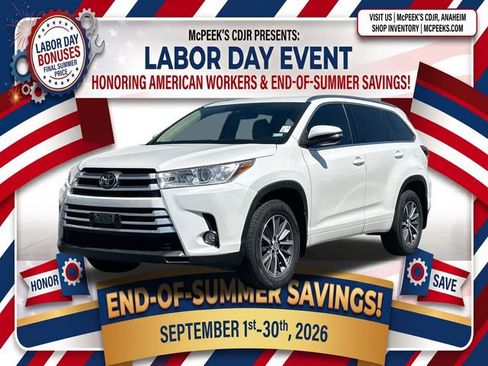 Used 2018 Toyota Highlander XLE FWD image 1