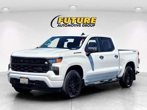 Used 2023 Chevrolet Silverado 1500 Custom w/ LPO, Dark Essentials Package AWD/4WD image 8