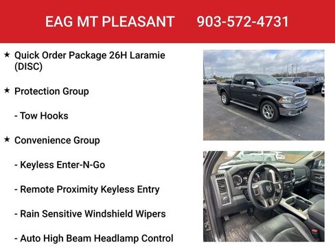 Used 2018 RAM 1500 Laramie w/ Convenience Group image 4