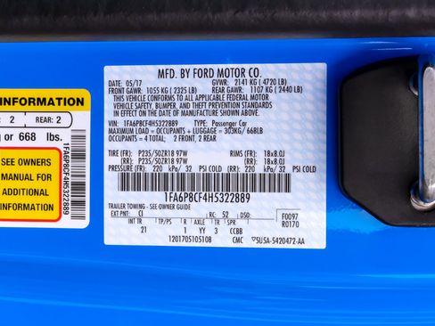 Used 2017 Ford Mustang GT image 52