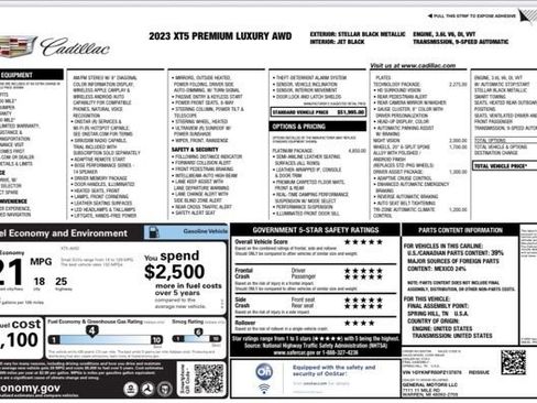 Used 2023 Cadillac XT5 Premium Luxury w/ Platinum Package image 26