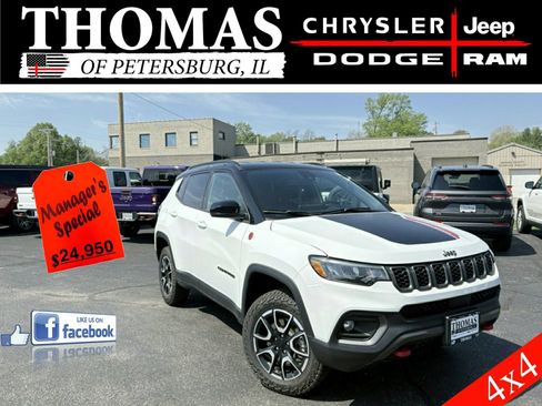 Used 2024 Jeep Compass Trailhawk AWD/4WD image 1
