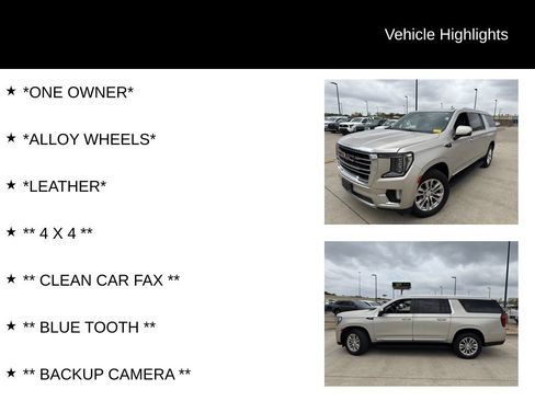 Used 2023 GMC Yukon XL SLT w/ SLT Luxury Package AWD/4WD image 4