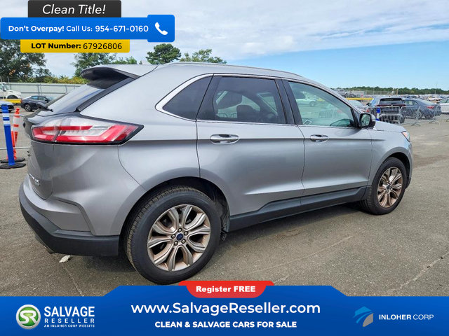 Used 2020 Ford Edge Titanium w/ Cargo Accessory Package FWD image 4
