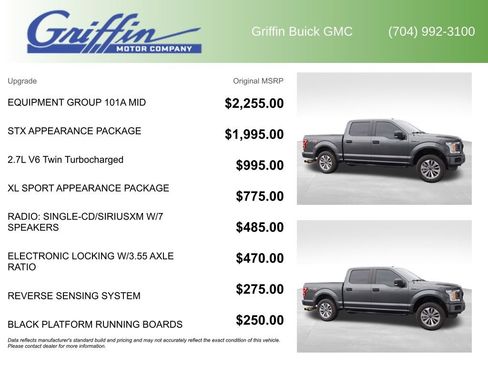 Used 2018 Ford F150 XL w/ Equipment Group 101A Mid AWD/4WD image 5