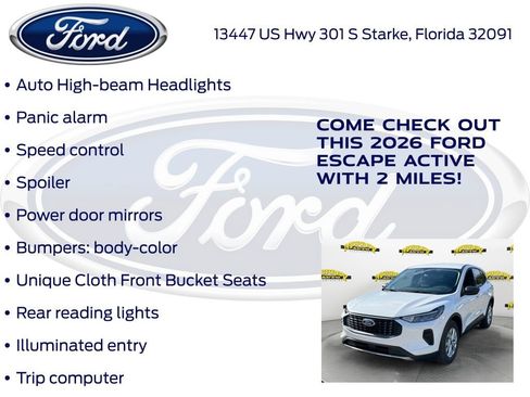 New 2026 Ford Escape Active FWD image 30