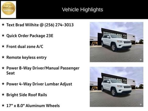 Used 2016 Jeep Grand Cherokee Laredo w/ Quick Order Package 23E image 6