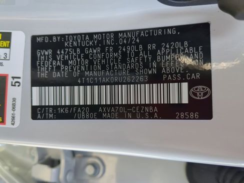 Used 2024 Toyota Camry LE image 23