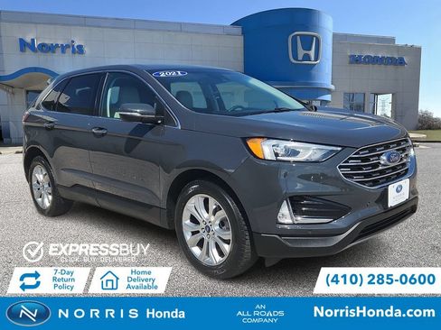Used 2021 Ford Edge Titanium FWD image 1