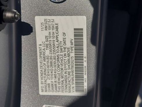 New 2026 Honda Odyssey Touring image 17