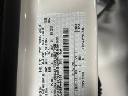 Certified 2025 Ford F150 Tremor w/ Bed Utility Package image 19