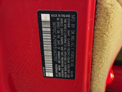 Used 2003 Porsche Boxster RWD image 18