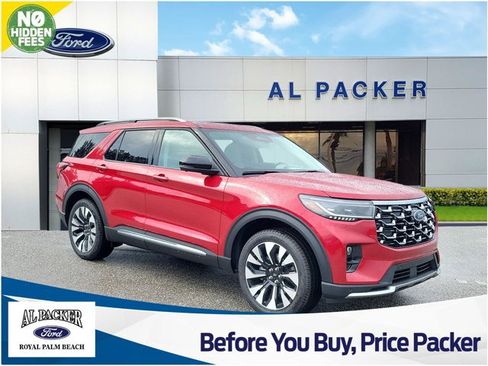 New 2026 Ford Explorer Platinum w/ LUX Leather Package AWD/4WD image 1