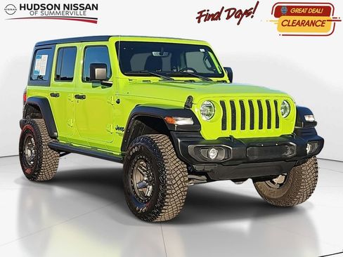 Used 2021 Jeep Wrangler Unlimited Sport image 1
