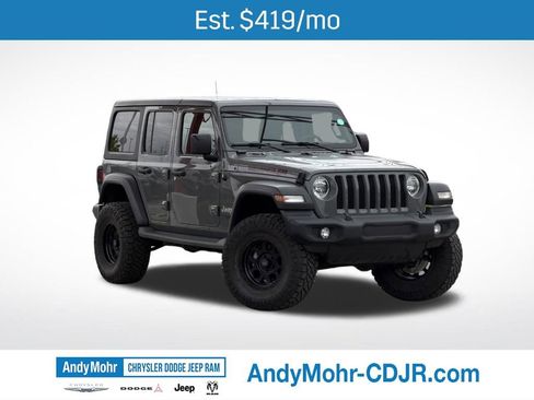 Used 2019 Jeep Wrangler Unlimited Sport S AWD/4WD image 1
