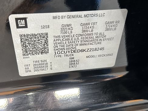 Used 2019 Chevrolet Silverado 1500 LT w/ All-Star Edition AWD/4WD image 35