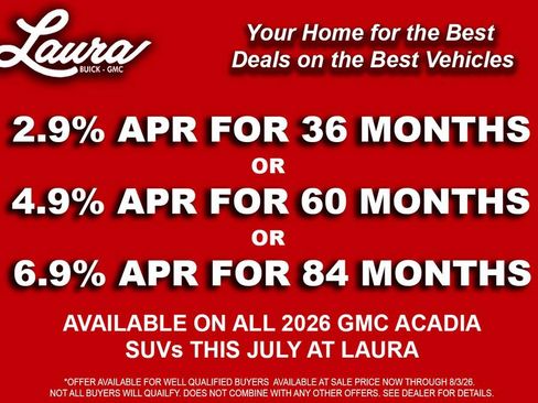 New 2026 GMC Acadia AT4 w/ Luxury Package AWD/4WD image 4