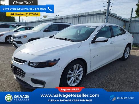 Used 2017 Chevrolet Malibu Hybrid w/ Driver Confidence Package FWD image 1