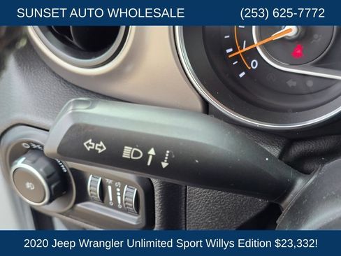 Used 2020 Jeep Wrangler Unlimited Sport AWD/4WD image 41