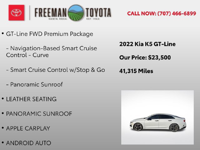 Used 2022 Kia K5 GT-Line w/ GT-Line FWD Premium Package image 9