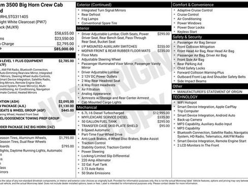 New 2026 RAM 3500 Big Horn AWD/4WD image 27