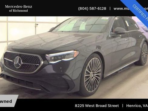 Used 2025 Mercedes-Benz E 350 4MATIC Sedan image 1