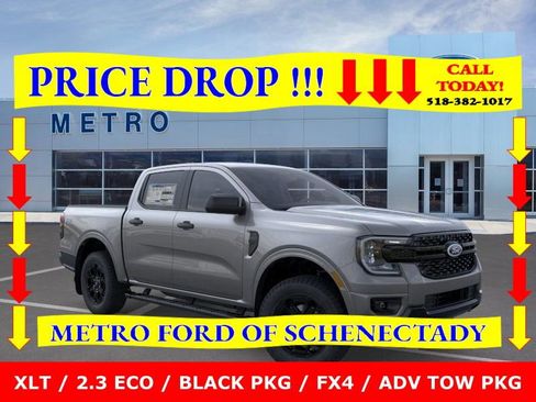 New 2025 Ford Ranger XLT w/ FX4 Off-Road Package image 1